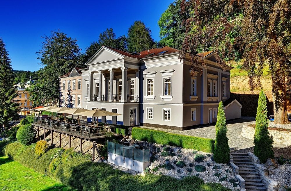 Gourmet Hotel Villa Patriot Marianske Lazne Ngoại thất bức ảnh